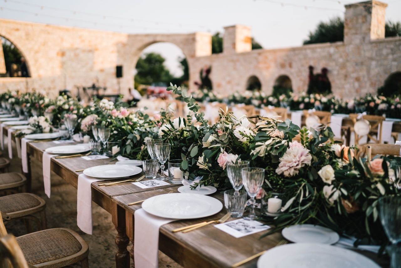 Ricevimento nozze in Masseria Grieco