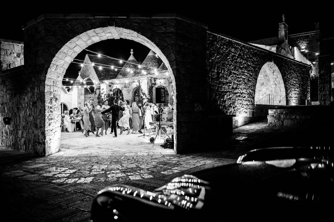 Wedding party in Masseria Grieco
